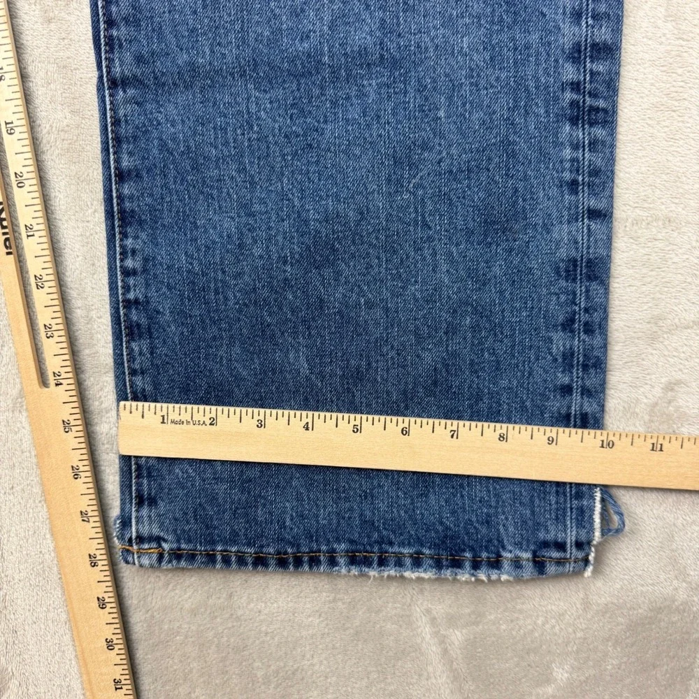 American Eagle‎ Bootcut Jeans Mens 38x30  Blue Y2K Vintage Faded Wash